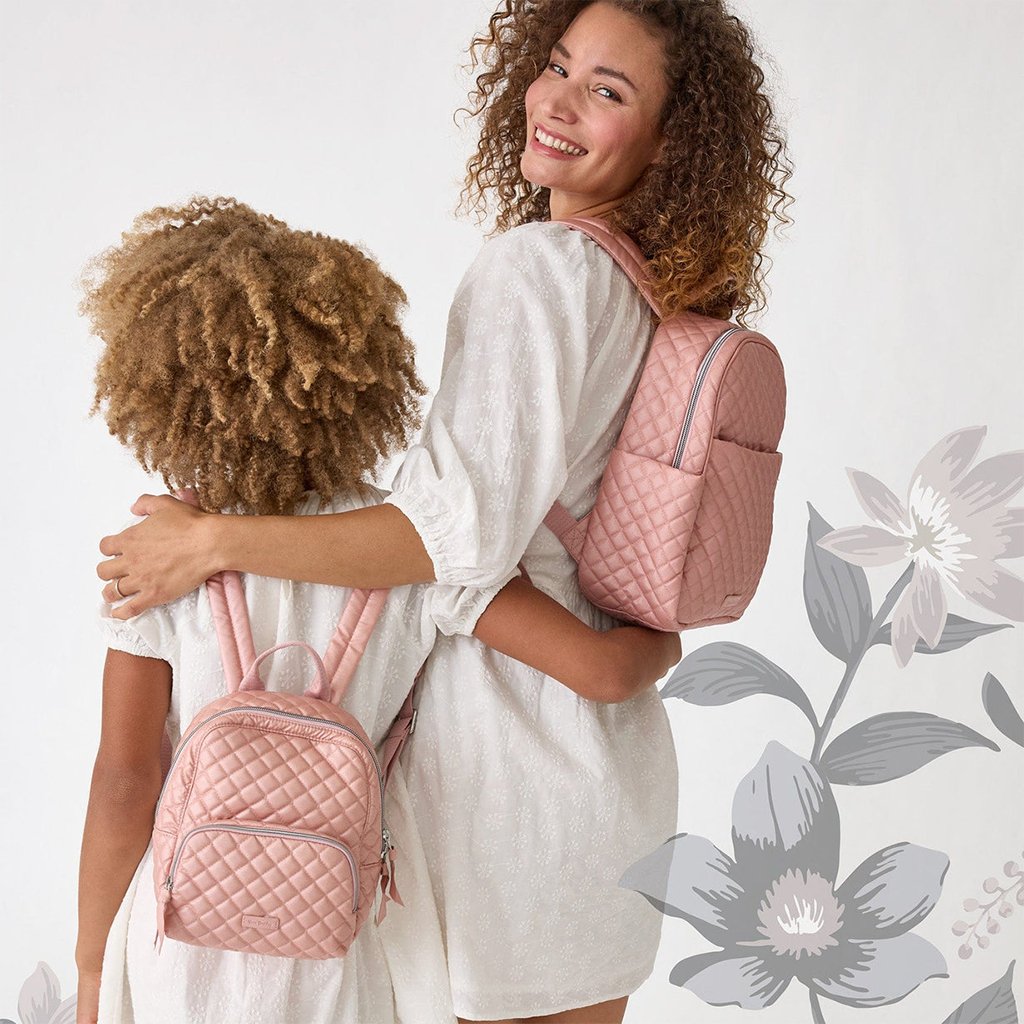 Vera Bradley  Mini Backpack in Rose Quartz