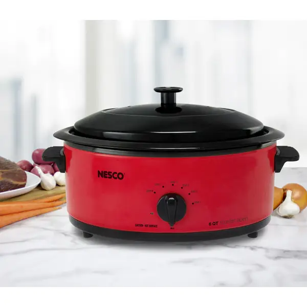 Nesco 6 Qt. Red Roaster