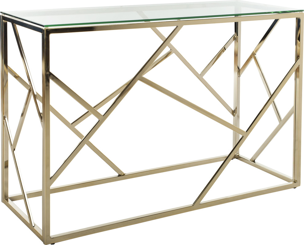 Namiko Console Table   Contemporary   Console Tables   by HedgeApple  Houzz