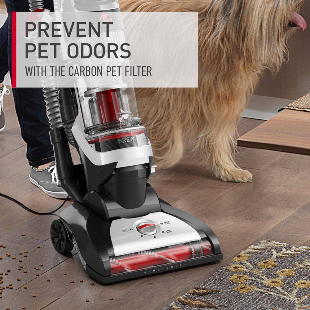 HOOVER WindTunnel Bagless Pet Upright Vacuum Cleaner with Automatic Cord Rewind