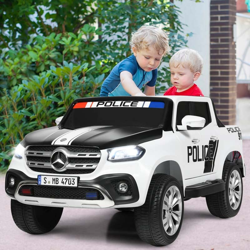 Licensed Mercedes Benz X Class Kids Ride-on Car 12V Battery Powered Vehicle Riding Toy Car with Trunk