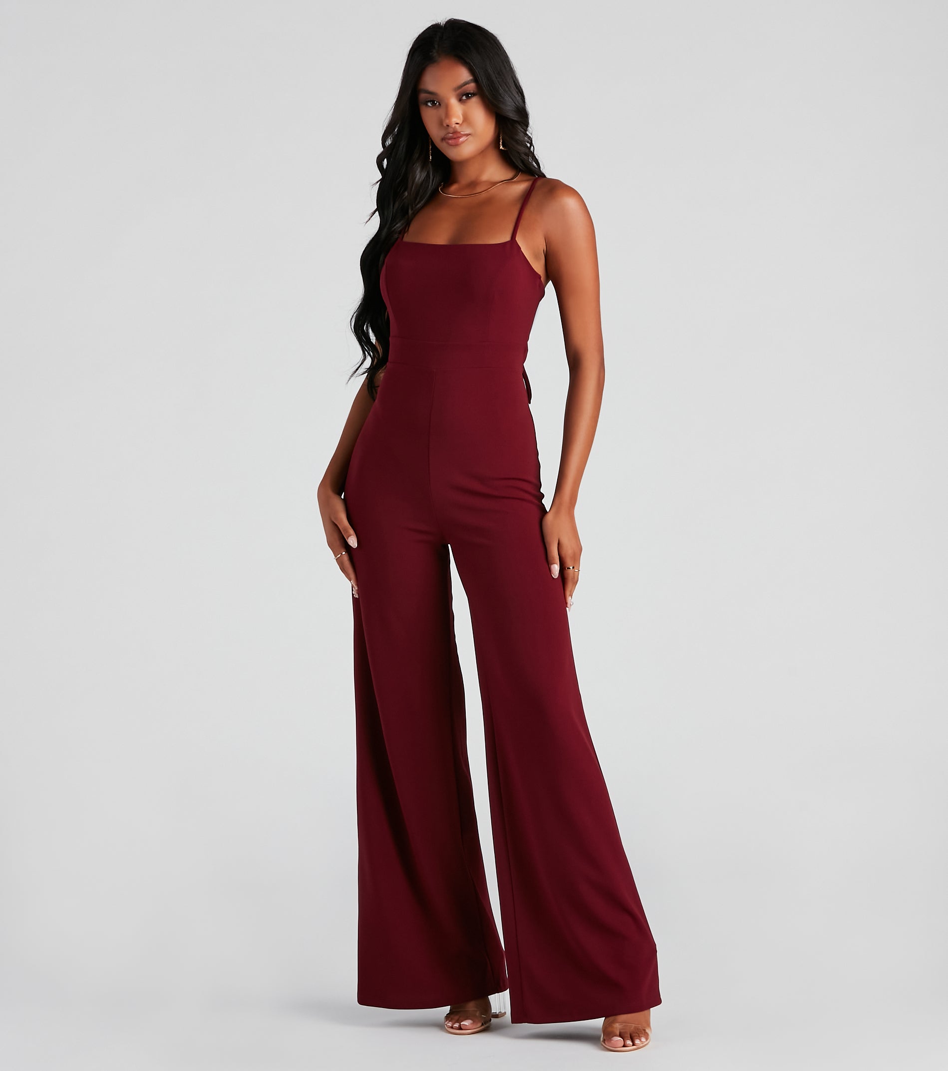 Sleek And Stylish Crepe Jumpsuit