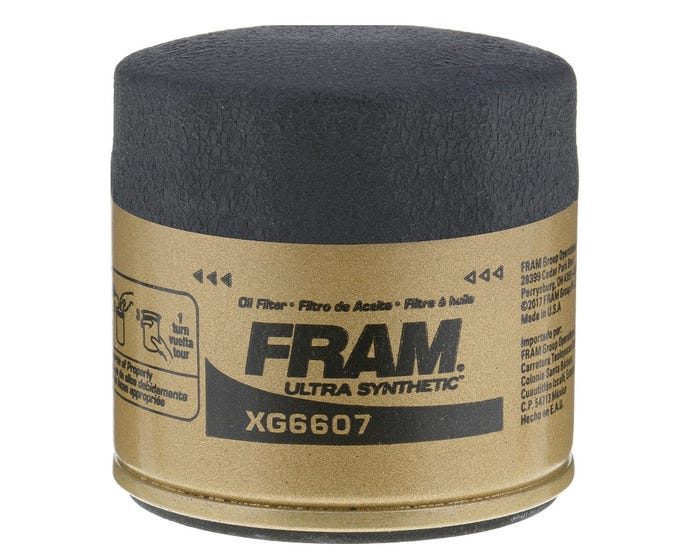 FRAM Ultra Synthetic Spin-On Oil Filter XG6607