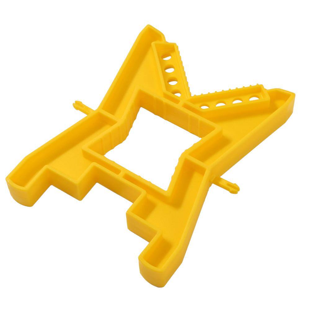 Stanley 32 in. H Plastic 2-Way Adjustable Folding Sawhorse (2 Pack) STST60626