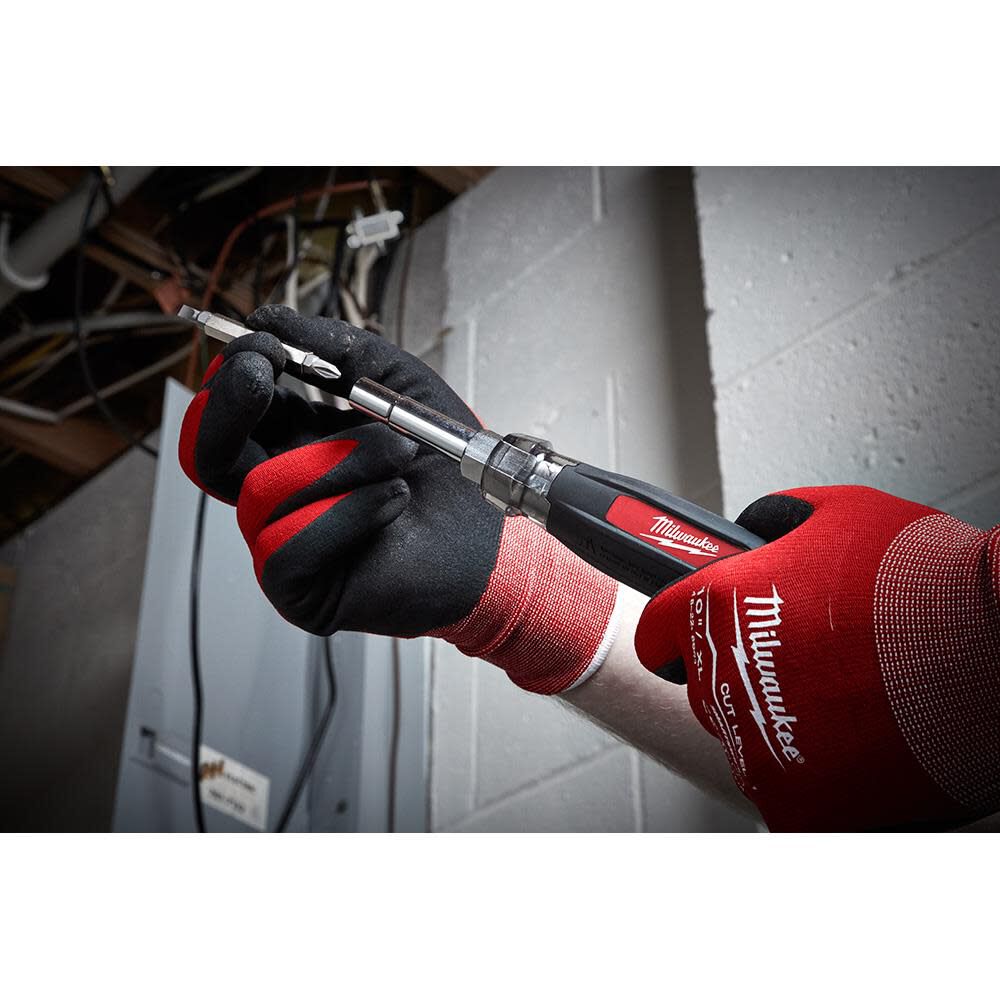 Milwaukee 13-in-1 Cushion Grip Screwdriver with Schrader Bit 48-22-2881 from Milwaukee