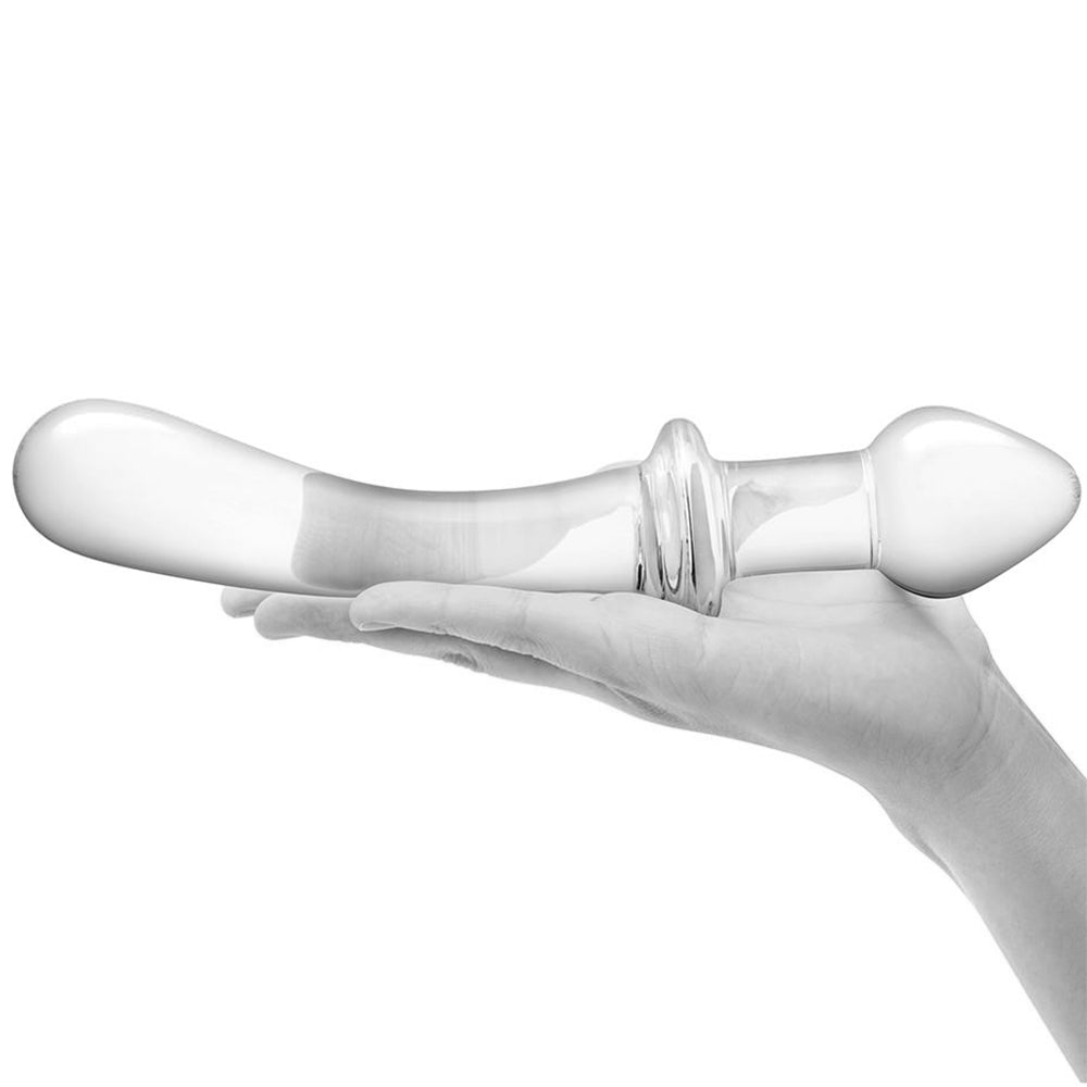 gläs Classic Curved 9 Inch Dual Ended Dildo