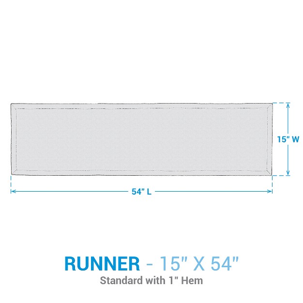 Park Designs Grey Weathered Oak Table Runner 54 quot l