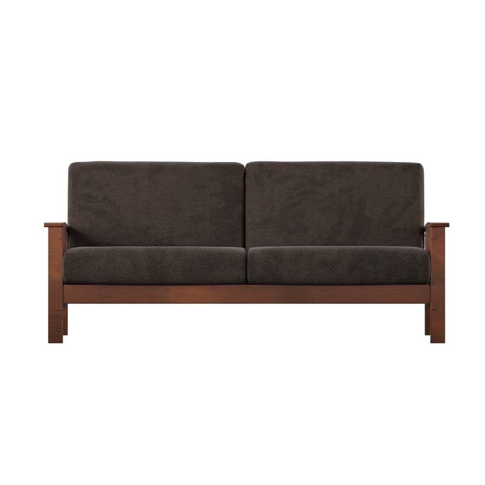 Hills Mission style Oak Sofa by iNSPIRE Q Classic