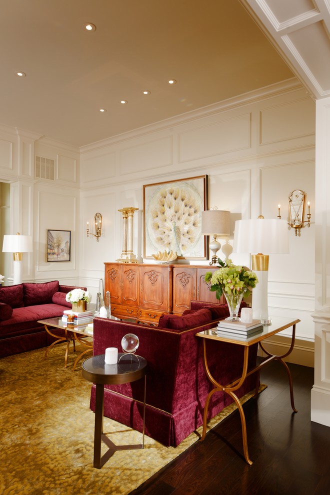 Contemporary Metal and Stone Accent Table In Antique Brass  Black Granite   Transitional   Side Tables And End Tables   by Prima Design Source  Houzz