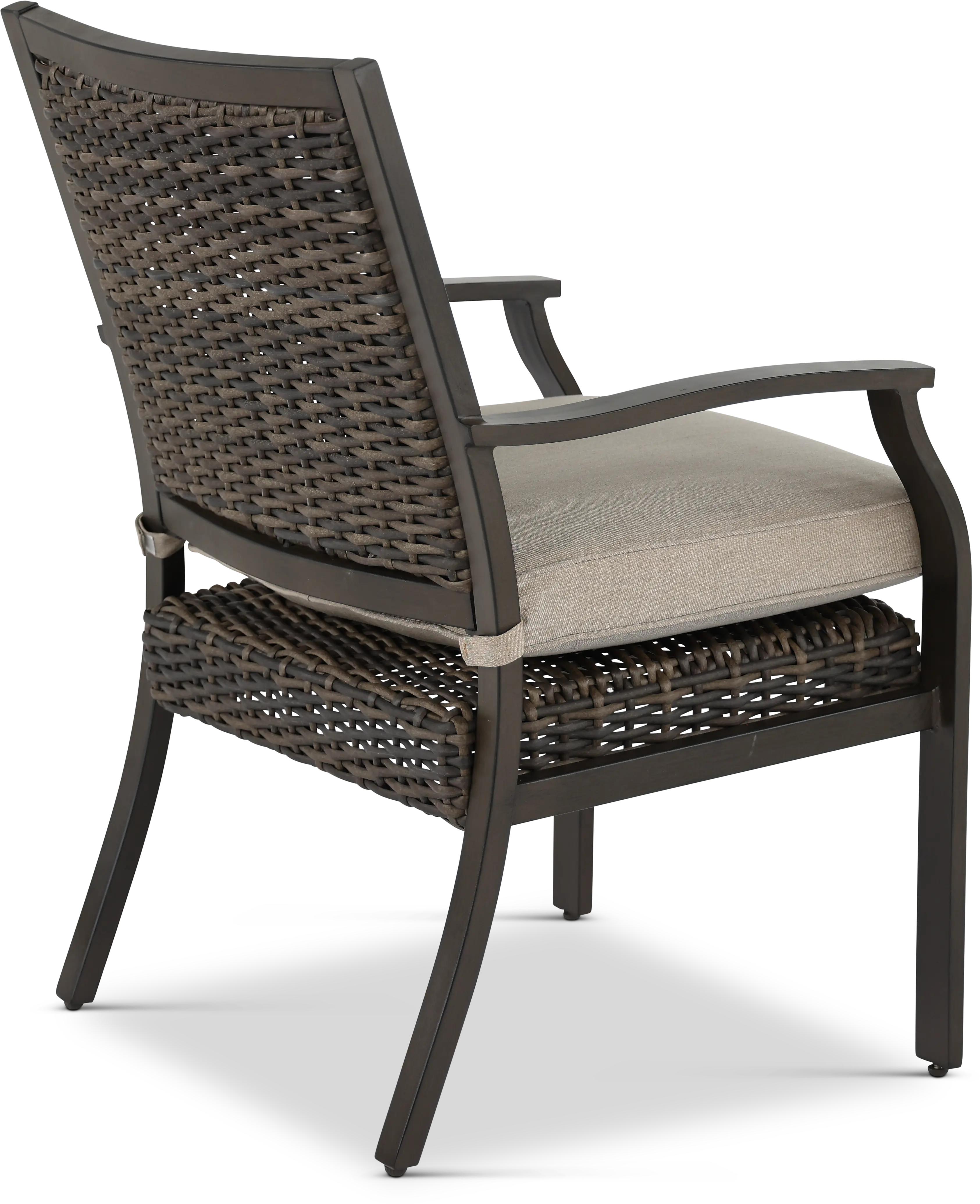 Trenton Brown Patio Dining Chair