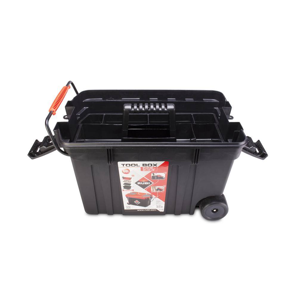 Rubi 24 in. Rolling Tool Box 71954