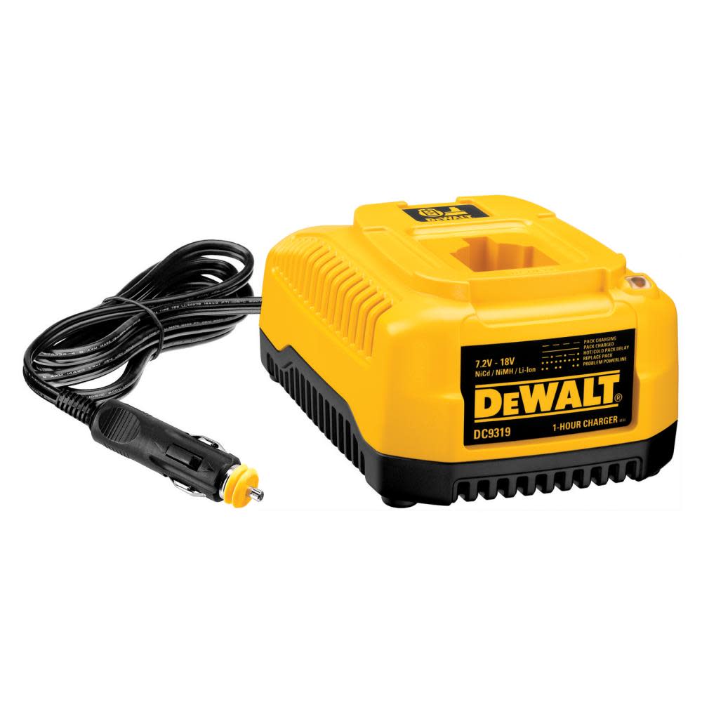 DEWALT 7.2V - 18 V Li-ion/Nicad Car Charger DC9319 from DEWALT