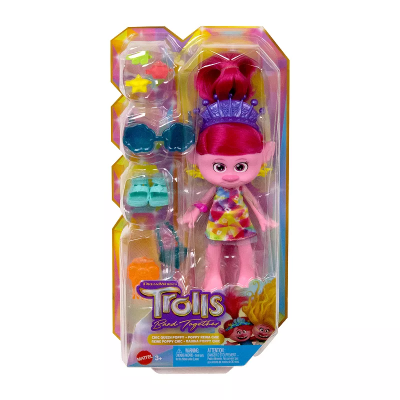 DreamWorks Trolls Band Together Chic Queen Poppy Fashion Doll