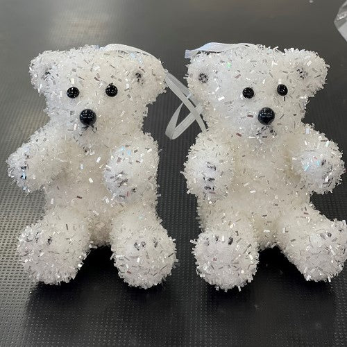 3 White Polar Bear Set Of 12