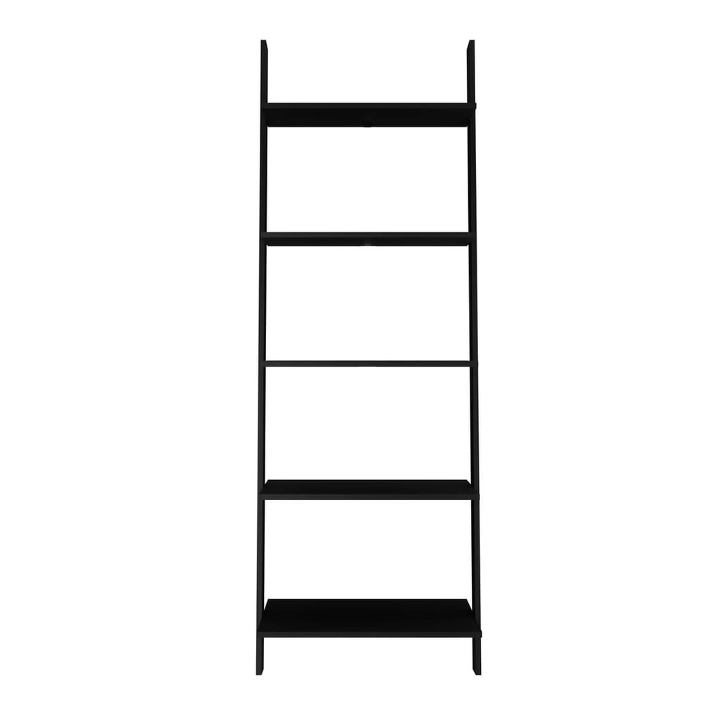 Cooper 5 Shelf Floating Ladder Bookcase by Manhattan Comfort