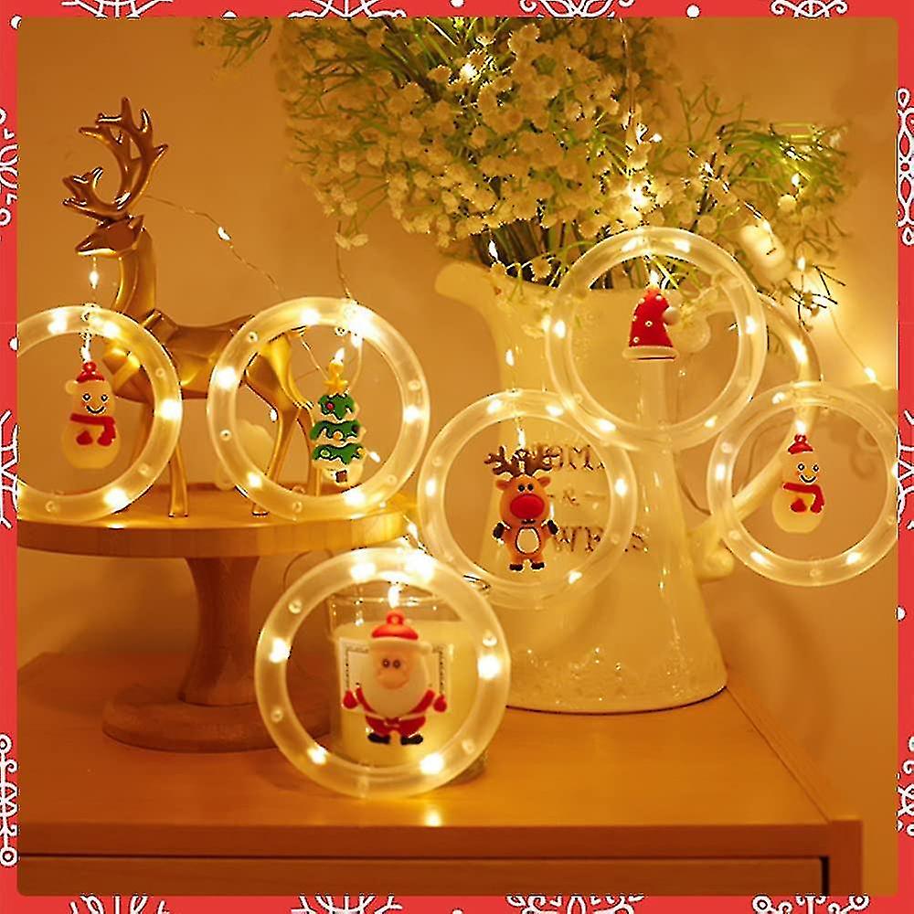 Christmas Window String Lights，led Flashing String Lights