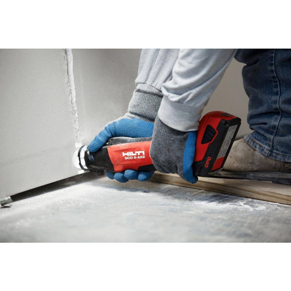 Hilti 2132369 6-A 22-Volt Lithium-Ion Cordless Brushless Drywall Rotary Cut Out Tool (Tool-Only)