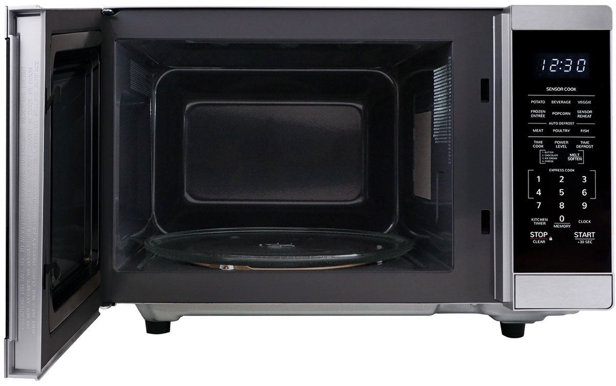 Sharp 1.4 Cu. Ft. Stainless Steel Countertop Microwave Oven With Inverter Technology