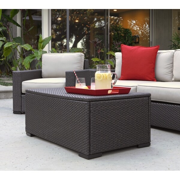 Serta Laguna Outdoor Storage Coffee Table