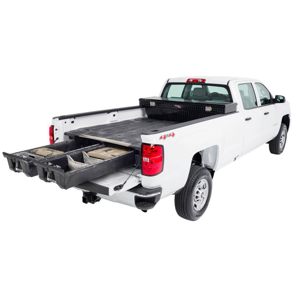 DECKED 8 ft. Bed Length Pick Up Truck Storage for Chevrolet Silverado (2007-Current) 1500 LD or GMC Sierra 1500 Limited (2019) DG5