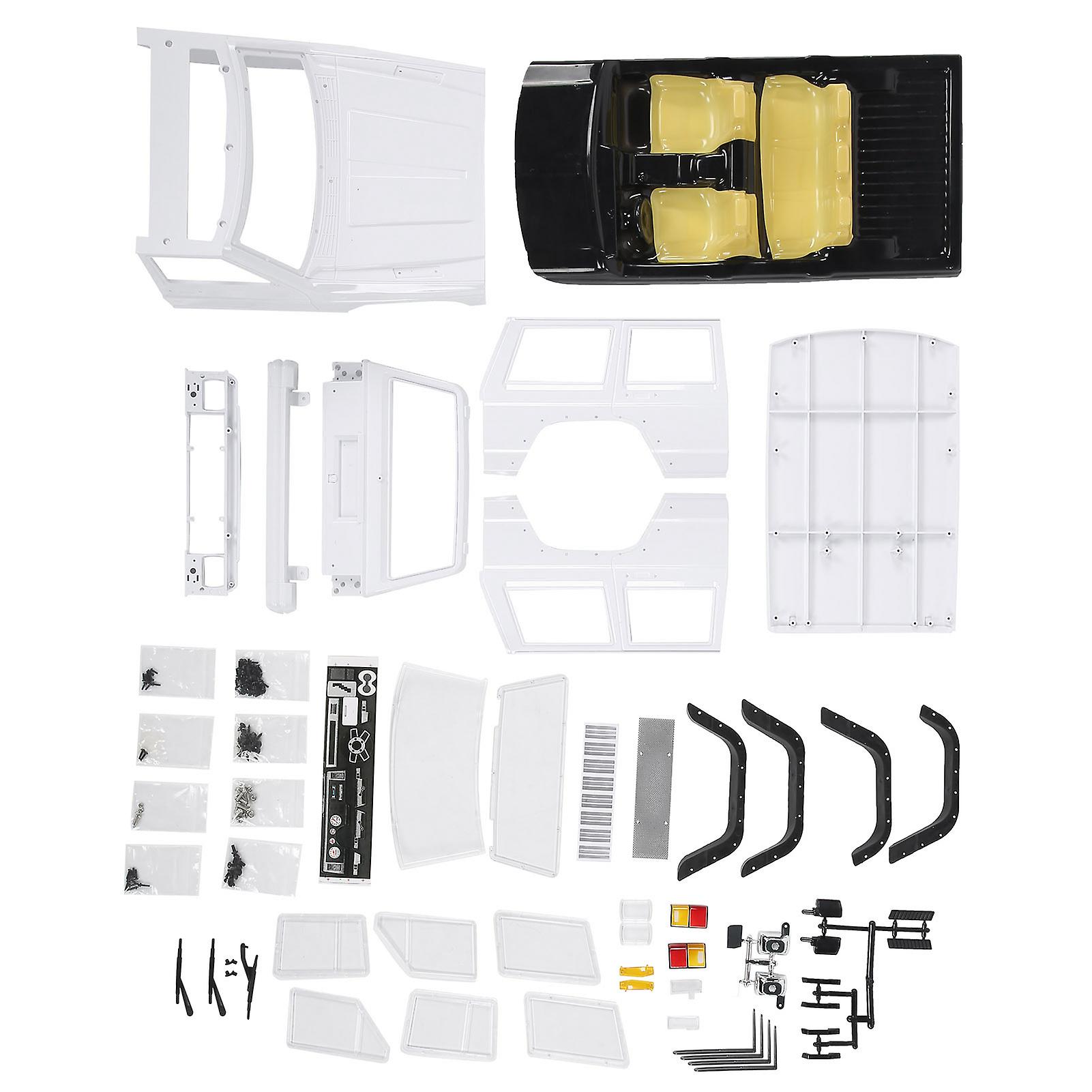 313mm Wheelbase Rc Car Body Shell Accessory Fit For Scx10 Ii 90046 90047 1/10 Rc Car