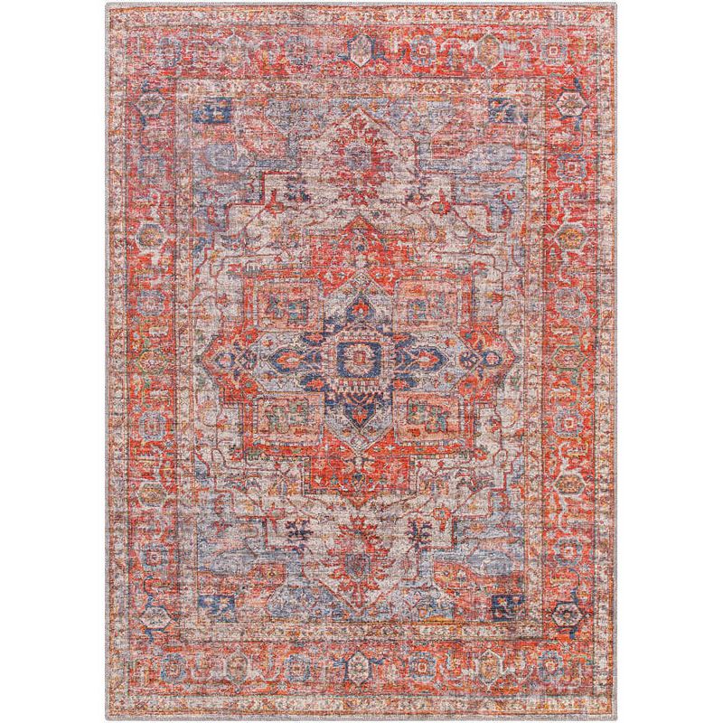 Roseland Traditional Washable Area Rug