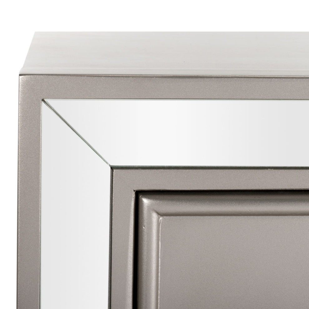 Rolanda 3 Drawer Chest Champagne   Modern   Accent Chests And Cabinets   by Virgil Stanis Design  Houzz