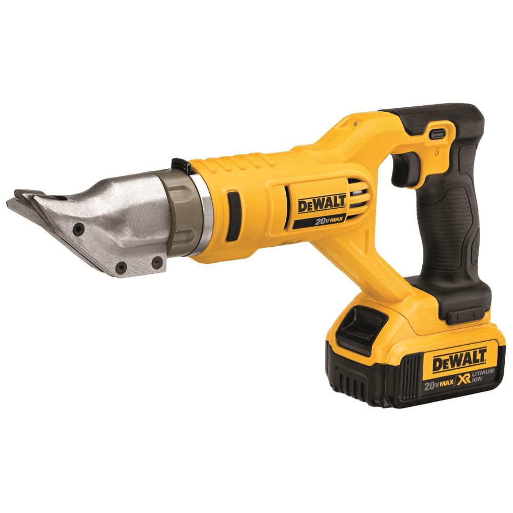 DEWALT 20 V MAX 18 g Swivel Head Shears Kit DCS491M2 from DEWALT