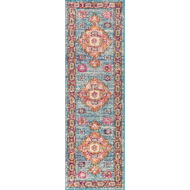 Bohemian Flair Boho Vintage Medallion Area Rug