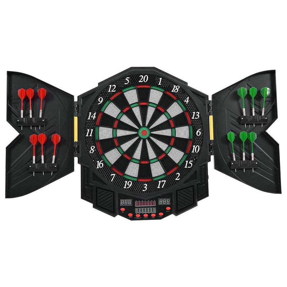 Professional Electronic Dartboard Set with LCD Display   21.5\