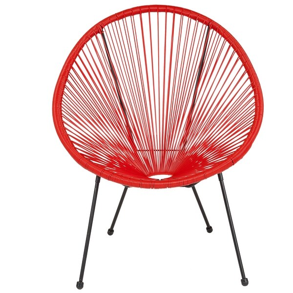 Rattan/ Bungee Papasan Lounge Chair