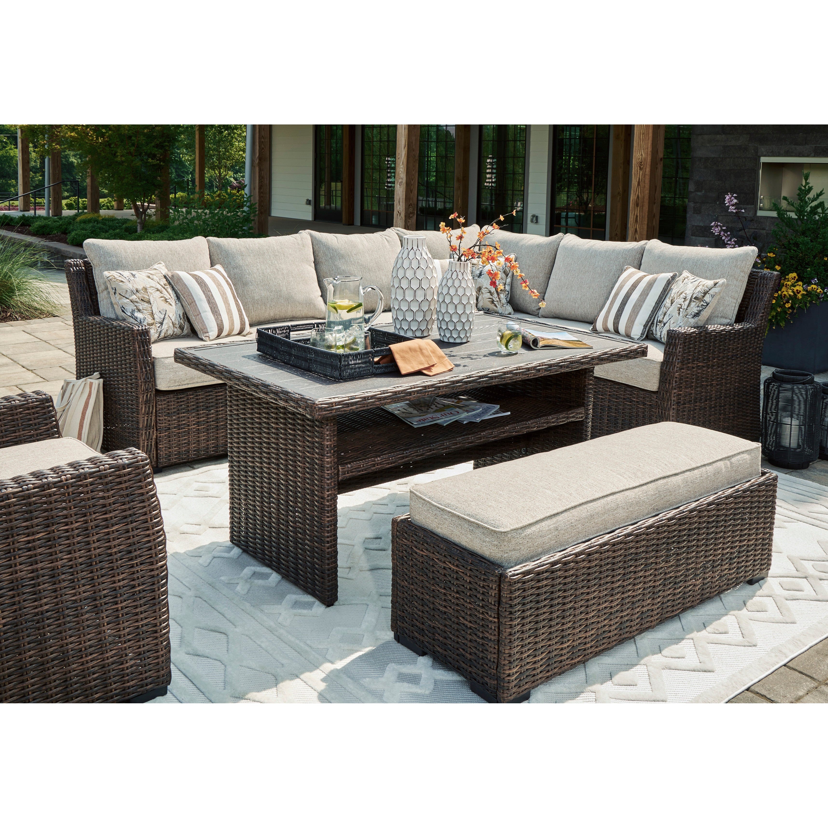 Sausalito Outdoor Comfy Banquette Seating Sets - New Design for 2024