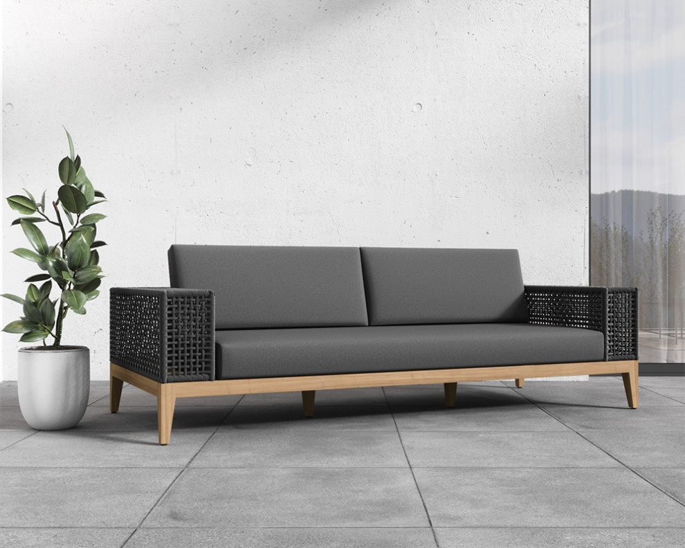 Salerno Sofa   Beach Style   Outdoor Sofas   by Sunpan Modern Home  Houzz