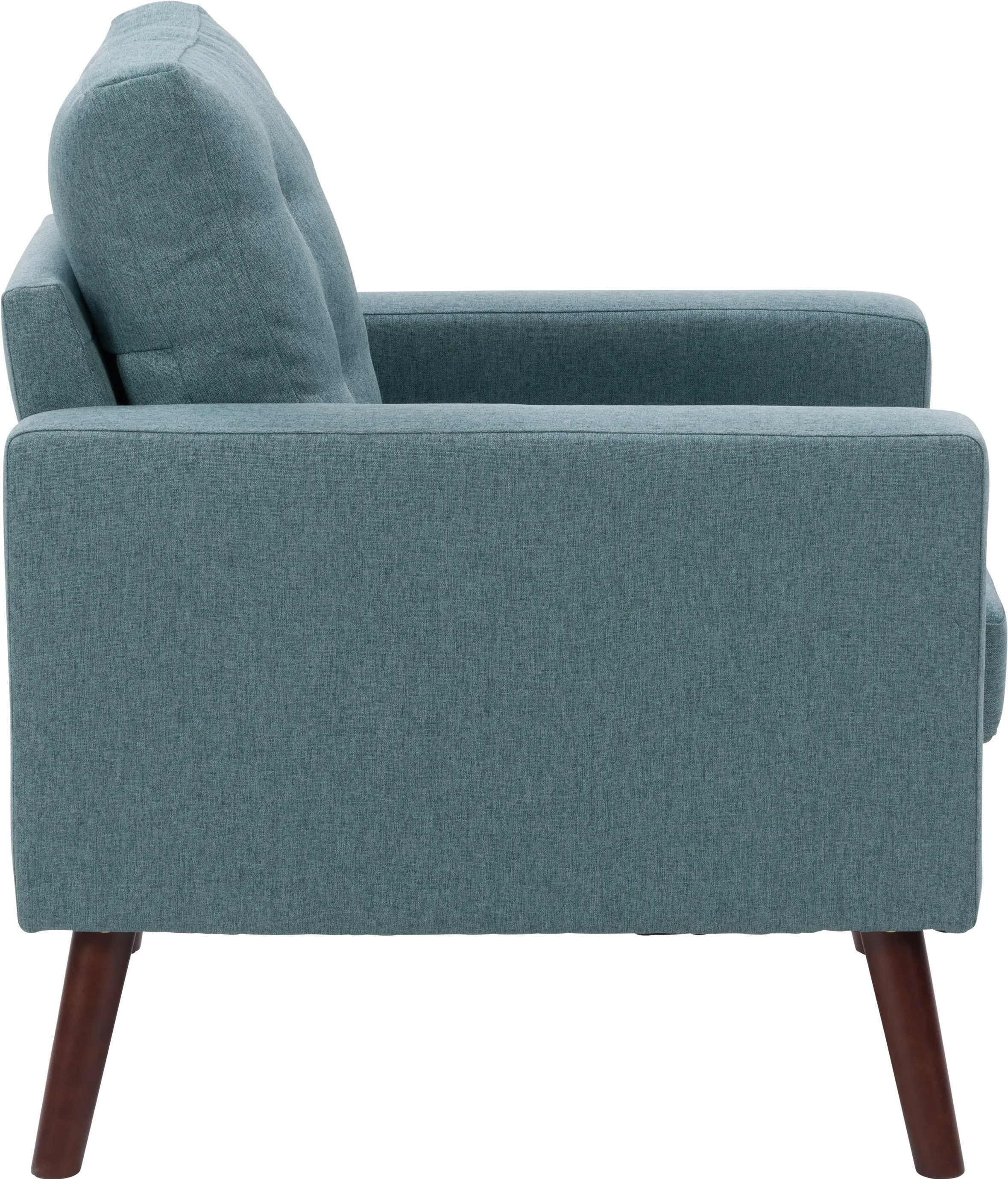 Elwood Light Green Tufted Accent Chair