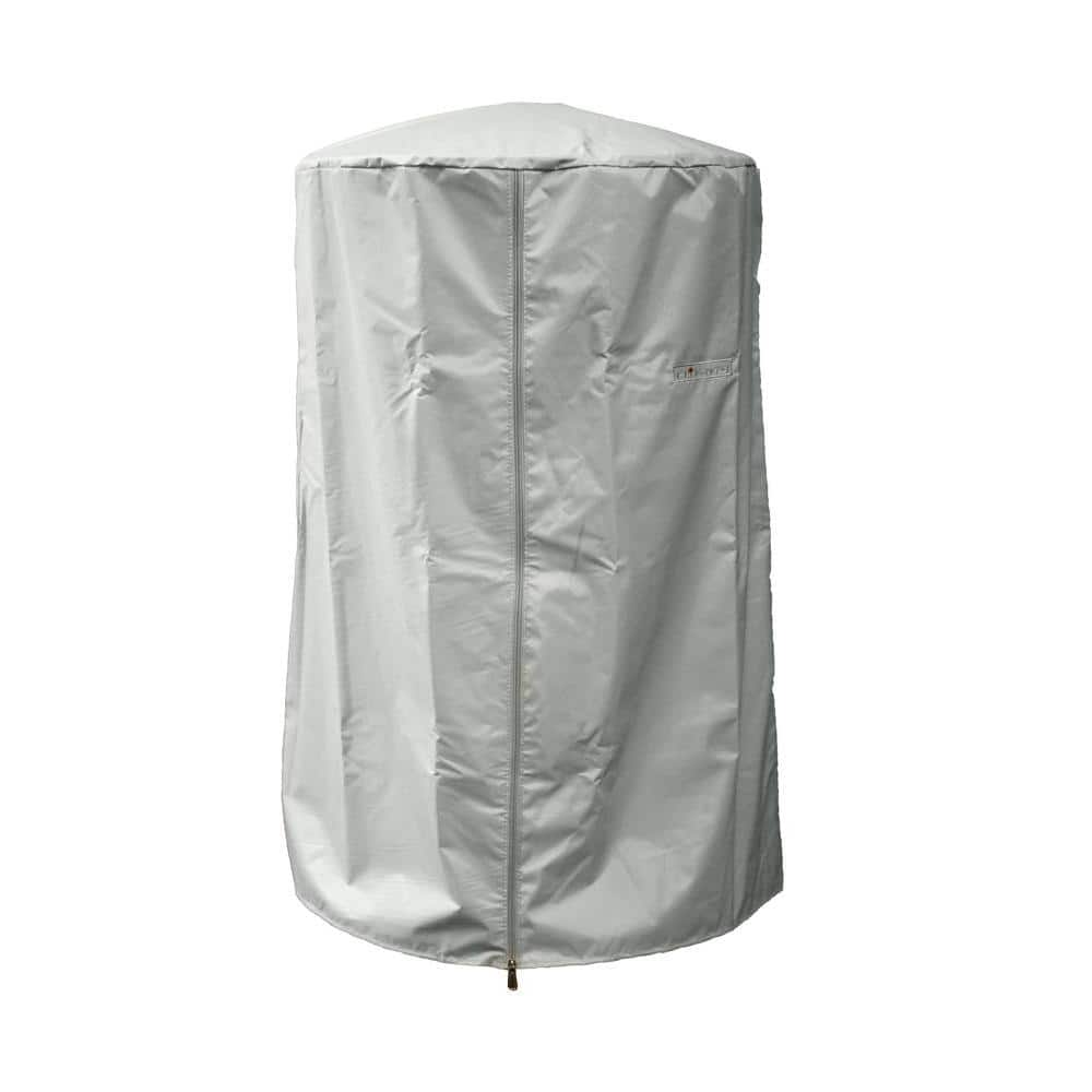 AZ Patio Heaters 38 in. Heavy Duty Silver Portable Patio Heater Cover HVD-TTCV-S