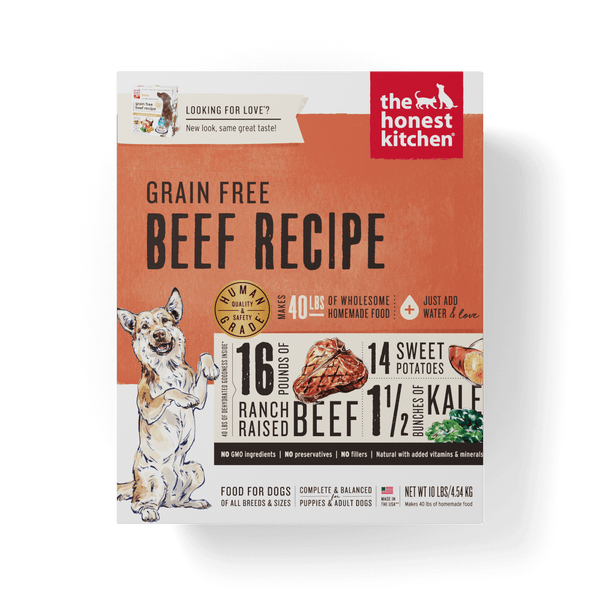 The Honest Kitchen LOVE Grain Free Beef All Life Stages Dog Food