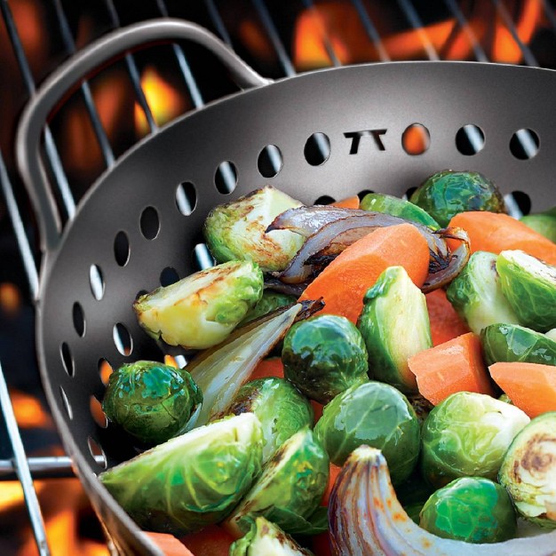 Round Grill Wok Outset