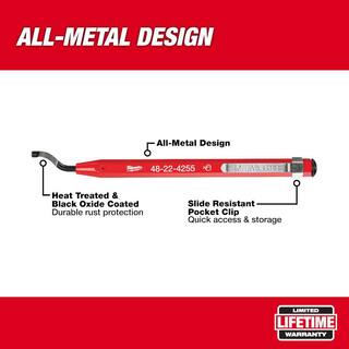 MW 1-58 in. Ratcheting Pipe Cutter with Reaming Pen (2-Piece) 48-22-4210-48-22-4255