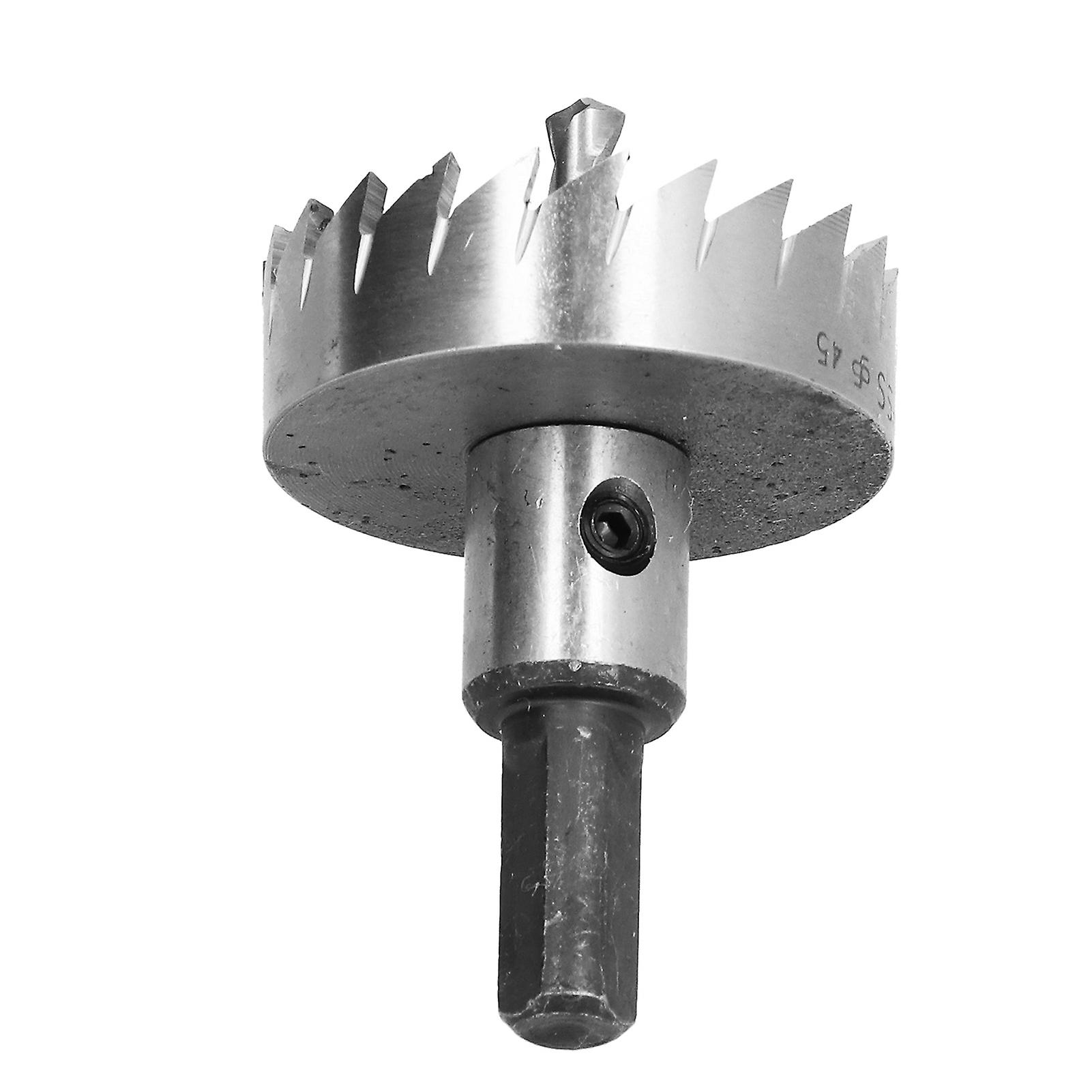 45mm / 1.7in Hss Hole Saw High Speed Steel Hole Saw Cutting Tool For Metal Copper Stainless Steel Iron Plate