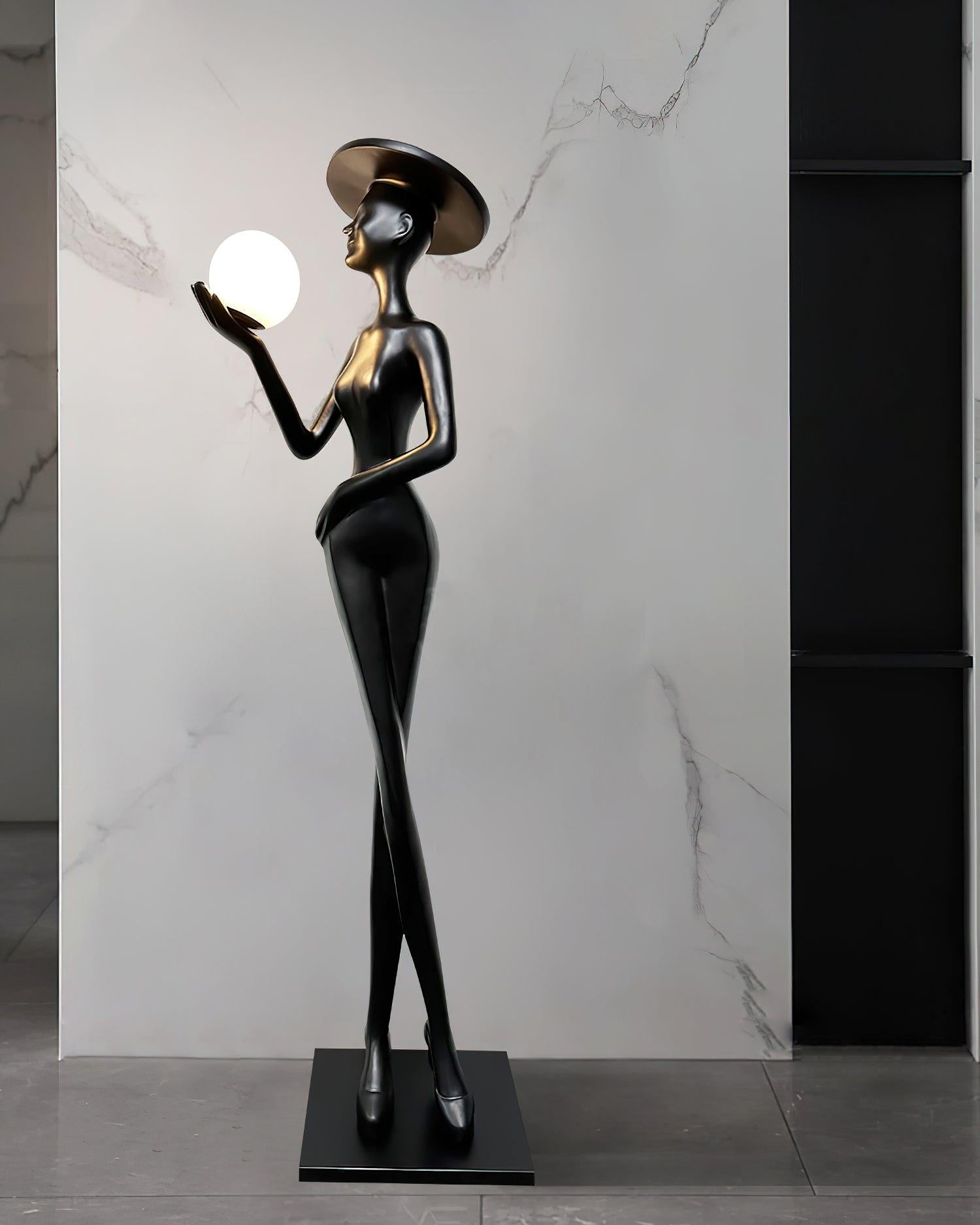 Sophia Elegance Sculpture Floor Lamp