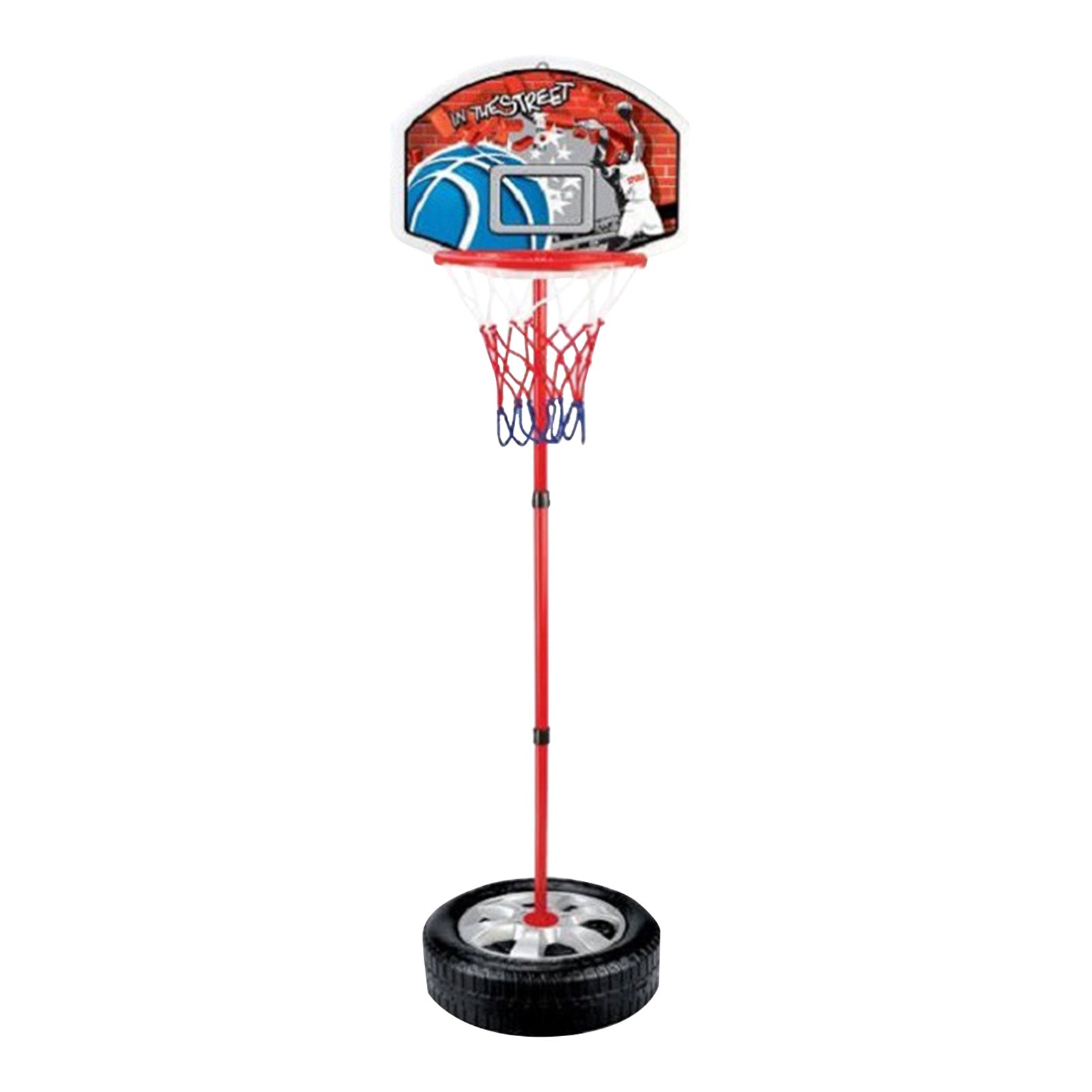 Toddler Basketball Hoop Stand Outside Backyard Games Mini Hoop Basketball Goal Gifts for Boys Girls for Indoor and Outdoor Basketball Games Lawn and Yard Activity