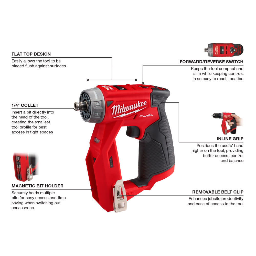 Milwaukee M12 FUEL Installation Drill/Driver Kit 2505-22 from Milwaukee