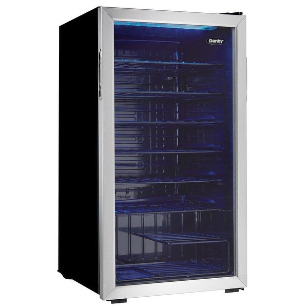 36 Bottle Free-Standing Wine Cooler in Stainless