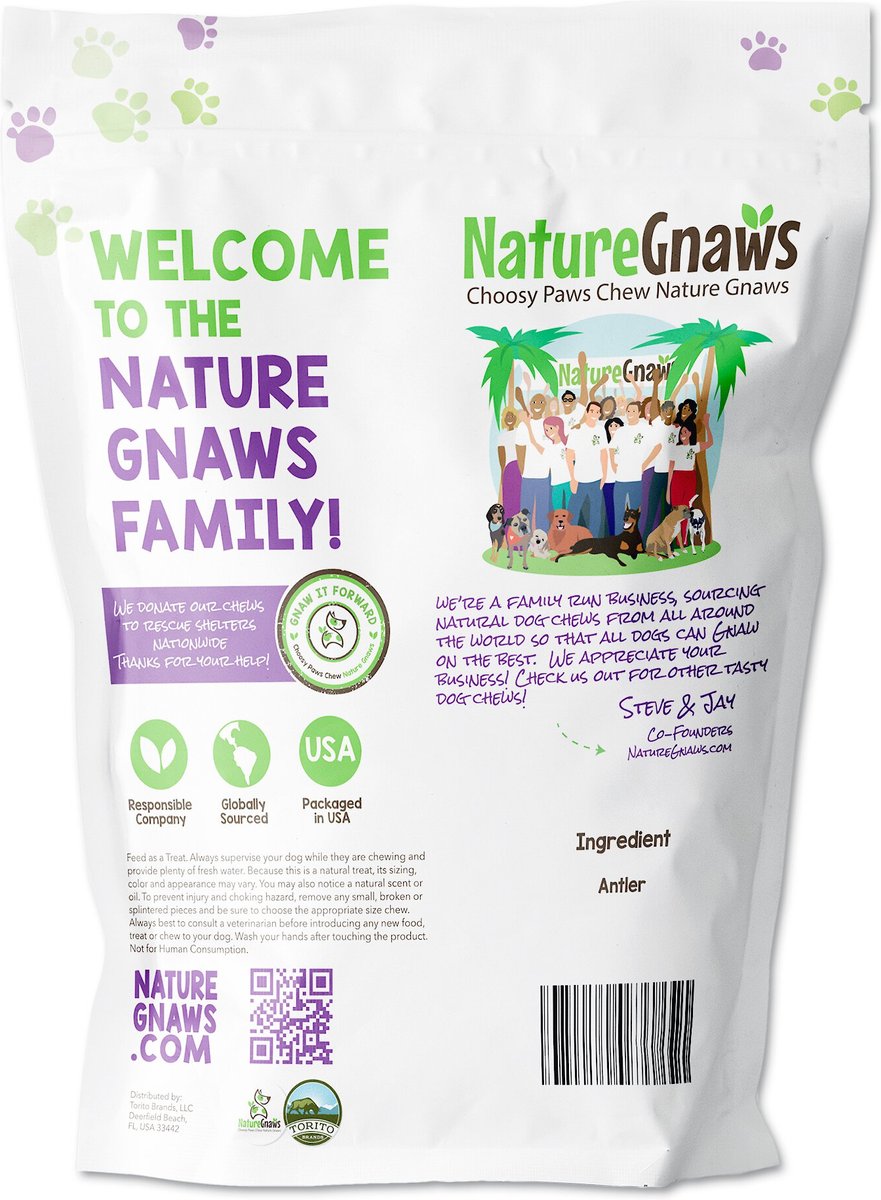 Nature Gnaws Antlers Chews Dog Treats