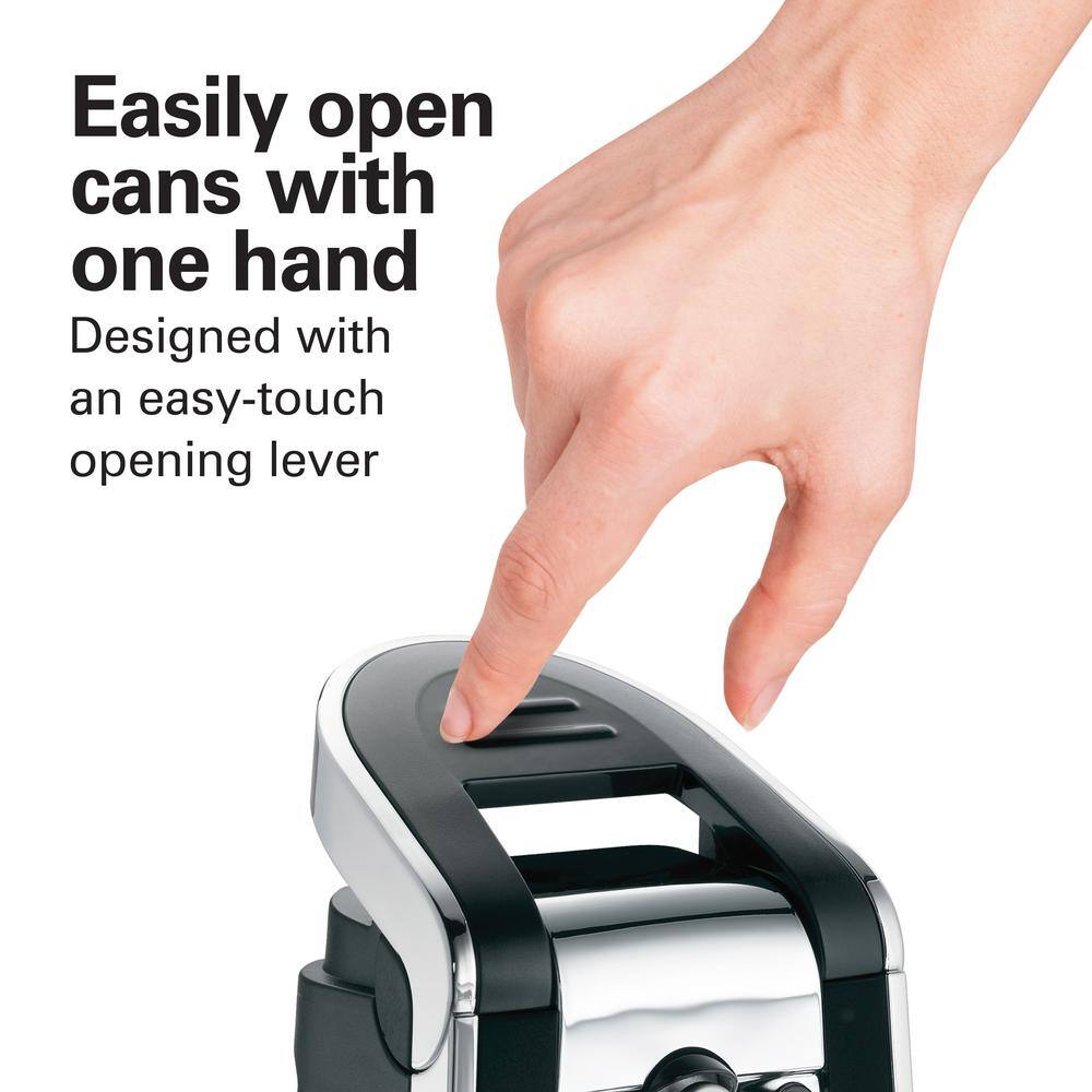 Hamilton Beach Smooth Touch Electric Can Opener with Scissors 76607