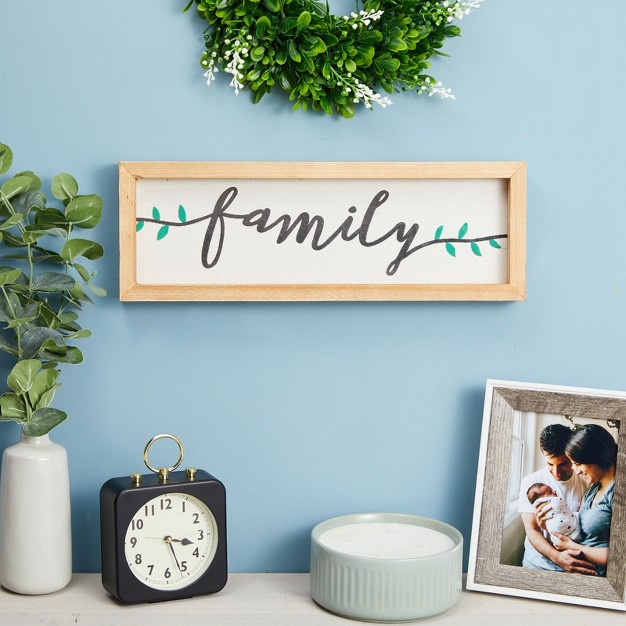 Farmlyn Creek Wooden Family Sign Farmhouse Home Decor 17 3 X 5 9 In