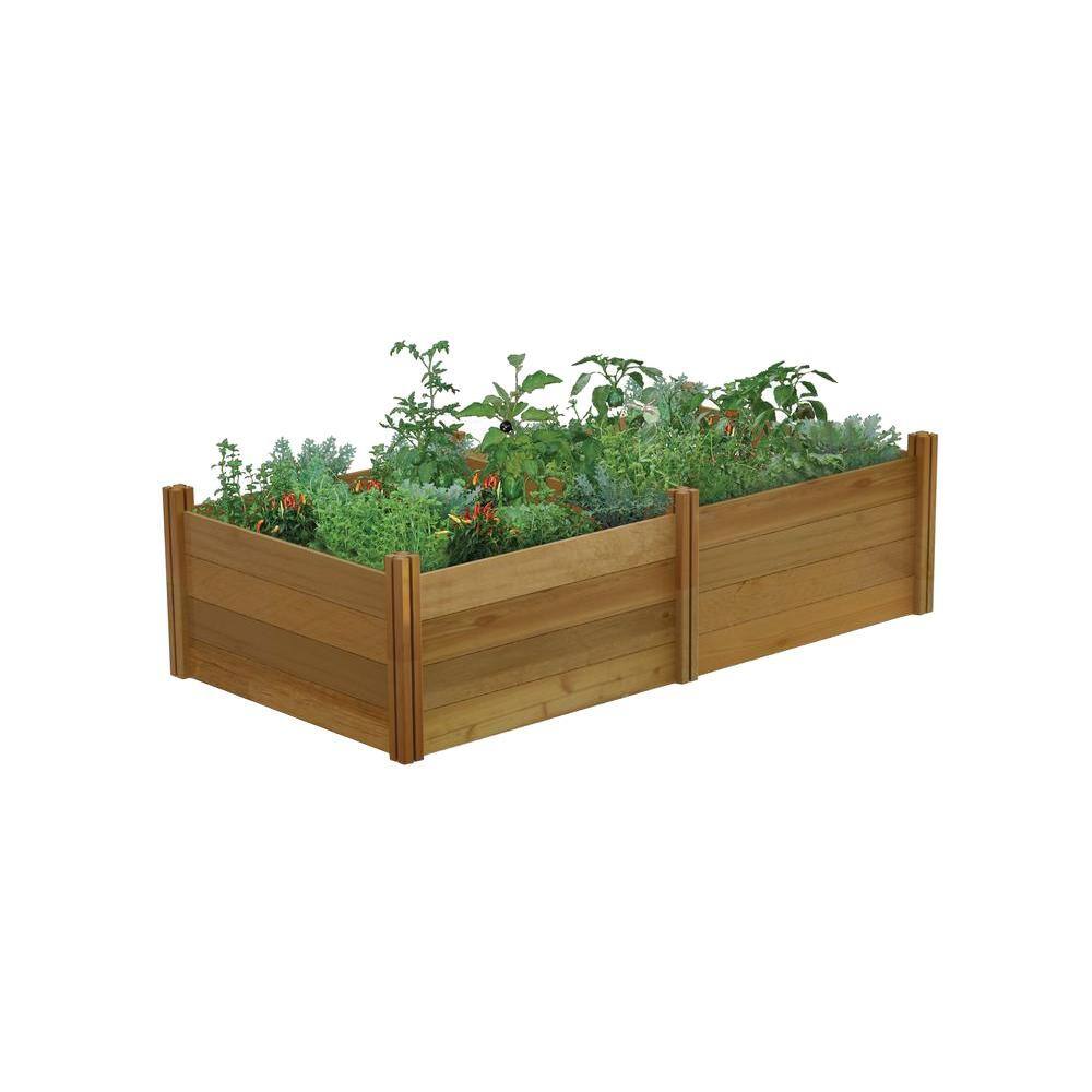 Gronomics 48 in. x 95 in. x 26 in. Modular Raised Garden Bed MRGB 48-95-26