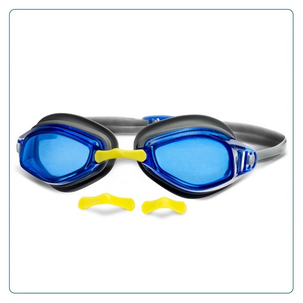 Aqua Leisure Equinox Adult Swim Goggles Gray