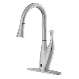 FLOW X Series Single-Handle Pull-Down Sprayer Kitchen Faucet FLOWX-BN