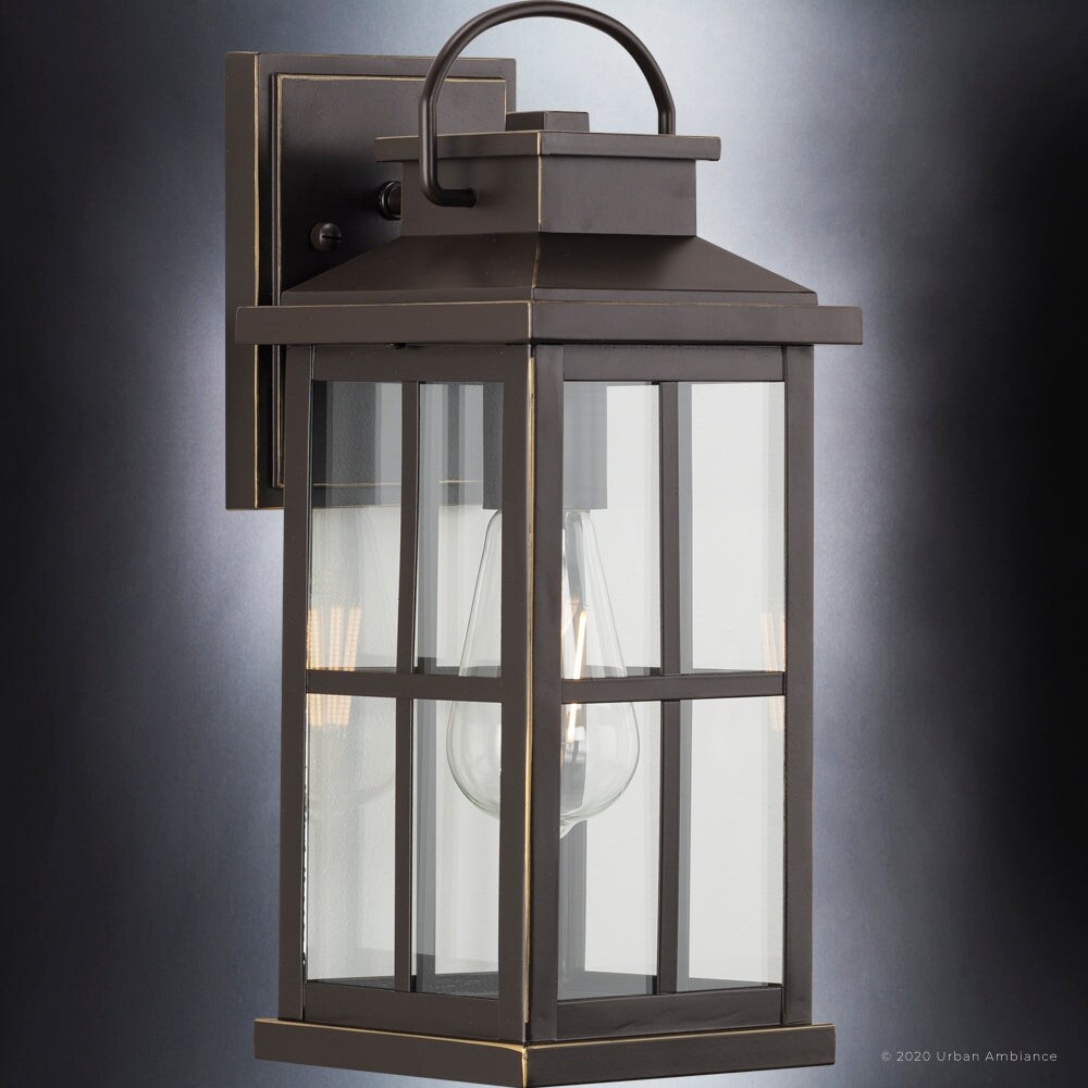 Luxury Transitional Outdoor Wall Sconce  14.25\